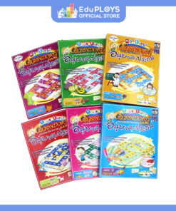 ชุดครอสเวิร์ดเกม รุ่นอนุบาล-ประถมต้น (6 หมวด) Crossword Game เกมต่อศัพท์ภาษาอังกฤษ
