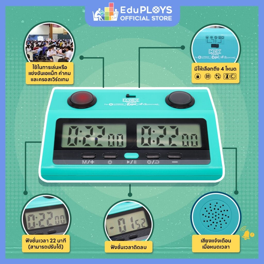 Smartpost Mix Timer นาฬิกาจับเวลามิกซ์ไทมเมอร์ 1 MIX TIMER 1 - EduPLOYS